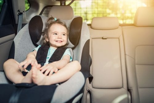 Forward Facing Baby seat Rent a Car Maui