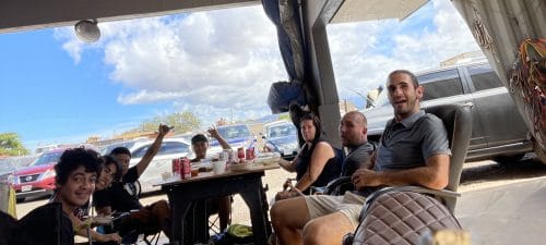 The whole team 2 Rent a Car Maui