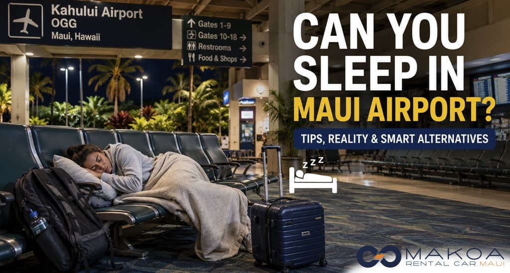 Can you sleep in Maui airport